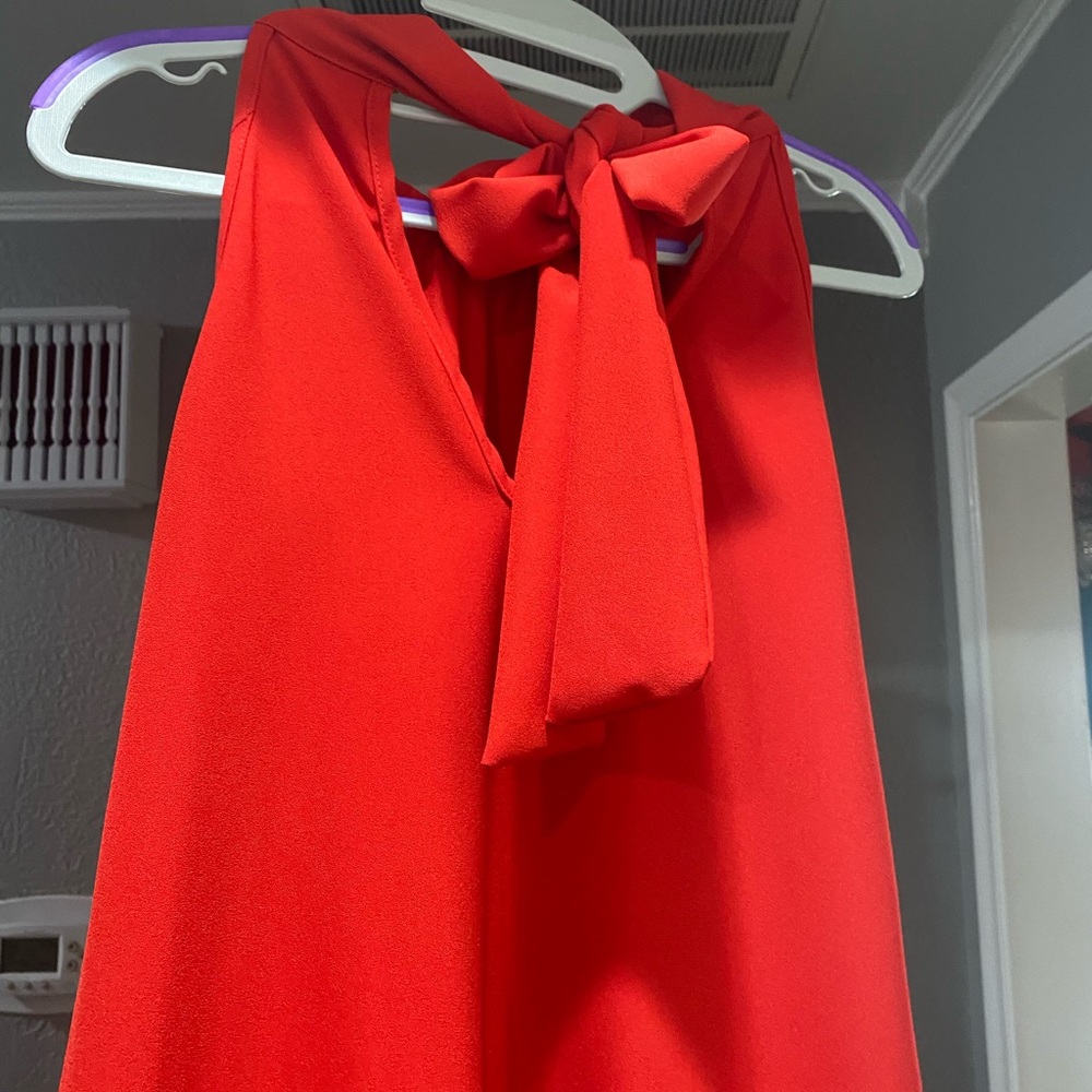 Red dress never worn excellent condition large - Picture 2 of 2